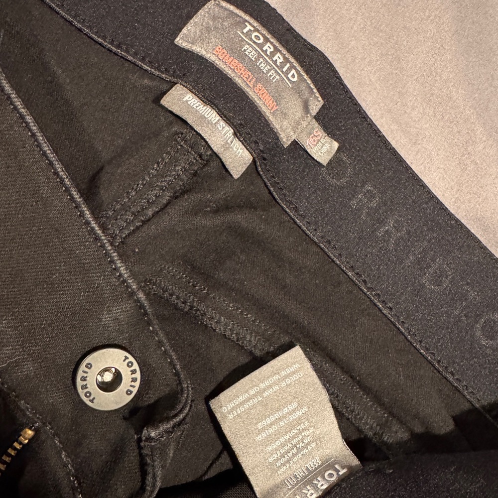 Torrid Black Denim Jeans